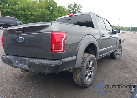 2015 Ford F-150 Lariat from USA, damaged, VIN 1FTEW1EG8FFC78375